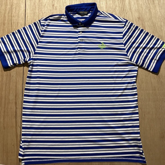 Polo Golf Ralph Lauren 2015 US Open Chambers Bay Short Sleeve Shirt Men Size XL - Picture 1 of 7